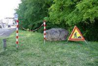 ppc-fixrb Viso Red & White Plastic Barrier Post