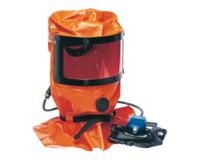 h03-0312 Sundstrom H03-0312 Black, Orange PC, Polyester, PVC, Rubber Protective Hood, Resistant to Chemical