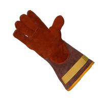 l6-314-v Liscombe L6-314-V Brown Cotton Jersey Chrome Leather Work Gloves