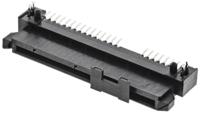 47018-4001 Molex SATA Series Right Angle Surface Mount PCB Socket, 22-Contact, 1-Row, 1.27mm Pitch, Solder Termination