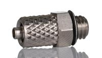 m-5h-4 SMC M Series Straight Threaded Adaptor, M5 Male to Push In 4 mm, Threaded-to-Tube Connection Style
