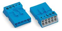 890-1115 WAGO 890 Series Lighting Connector, 5-Pole, Male, 5-Way, Cable Mount, 13A