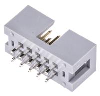 awhw-10g-0202-t ASSMANN WSW AWHW Series Straight Through Hole PCB Header, 10 Contact(s), 2.54 mm Pitch, 2 Row, Shrouded