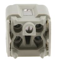 10432000 Epic Contact Heavy Duty Power Connector Insert, 10A, Female, H-A Series, 4 Contacts