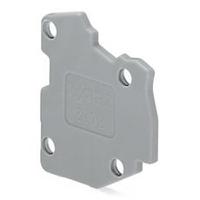 2002-541 WAGO TOPJOB S Series End Plate for Use with DIN Rail Terminal Block