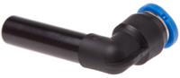 qsml-6h-4 Festo QSL Series Elbow Tube-toTube Adaptor, Push In 6 mm to Push In 4 mm, Tube-to-Tube Connection Style, 153350