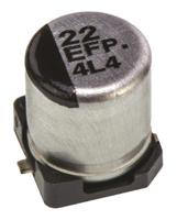 eeefp1e220ar Panasonic 22μF Aluminium Electrolytic Capacitor 25V dc, Surface Mount - EEEFP1E220AR
