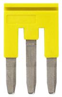 xw5s-p25-3yl XW5S Short Bar for use with XW5G-P2.5-3 Grounding Terminal Block, XW5T-P2.5-3 Feed Through Terminal Block