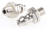 m-3au-4 SMC M Series Straight Threaded Adaptor, M3 Male to Barbed 4 mm, Threaded-to-Tube Connection Style