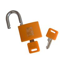 195-8254 RS PRO Key Brass Padlock, Keyed Alike, 6mm Shackle, 40mm Body