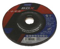 66252831400 Norton Grinding Disc Aluminium Oxide Grinding Disc, 100mm x 6.5mm Thick, P24 Grit, 5 in pack