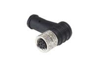 pxppvc08raf08acl010pvc Bulgin Female 8 way M8 to 8 way Free End Sensor Actuator Cable, 1 m