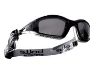 tracpsf Bolle Safety TRACKER II Anti-Mist Safety Glasses, Smoke PC Lens, Vented