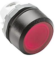 1sfa611100r1001-mp1-10r ABB Modular Series Red Momentary Push Button Head, 22mm Cutout, IP66
