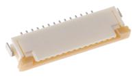 52207-1460 Molex, Easy-On, 52207 1mm Pitch 14 Way Right Angle Female FPC Connector, ZIF Top Contact