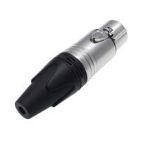 208-5193 RS PRO Cable Mount XLR Connector, Female, 50 V, 3 Way, Silver Plating