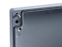 9105210 Rittal GA Series Die Cast Aluminium Wall Box, IP66, 80 mm x 125 mm x 57mm