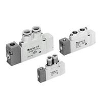 sya5220-c4 SMC 5/2 Solenoid Valve - Solenoid One-Touch Fitting 4 mm SY3000 Series