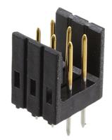 826469-3 TE Connectivity AMPMODU MOD II Series Straight Through Hole PCB Header, 6 Contact(s), 2.54 mm Pitch, 2 Row, Shrouded