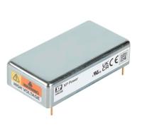 hrc0524s6k0p XP Power HRC05 DC-DC Converter, 0 → 6000V dc/ 830μA Output, 22 → 30 V dc Input, 5W, Through Hole, +70°C