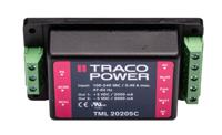 tml-20205c TRACOPOWER Switching Power Supply, TML 20205C, ±5V dc, 2A, 20W, Dual Output, 100 → 375 V dc, 90 → 264 V