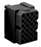 sms24r1 Souriau Sunbank by Eaton, SMS Female Connector Housing, 24 Way, 6 Row