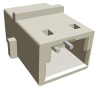 292156-2 TE Connectivity, AMP CT Male Connector Housing, 2mm Pitch, 2 Way, 1 Row
