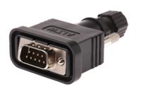 sdb-09bmma-sl7001 Amphenol Industrial SDB 9 Way Cable Mount D-sub Connector Plug