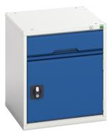 1692500611 Bott 1 Cabinet, Steel, 600mm x 525mm x 550mm, Blue, Grey