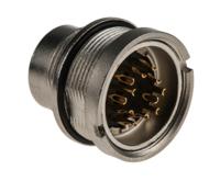 0314-12 Lumberg 12 Pole Din Plug, DIN EN 60529, 3A, 60 V ac IP68, Male, Wall Mount