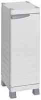 698-7809 RS PRO 1 Door PP Floor Standing Storage Cabinet, 976 x 438 x 350mm
