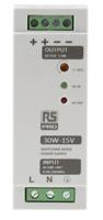 136-8306 RS PRO Switched Mode DIN Rail Power Supply, 230V ac, 15V dc dc Output, 2A Output, 30W