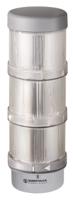64900101 Werma KombiSIGN 72 Series Red/Green/Yellow Signal Tower, 3 Lights, 24 V