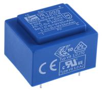 vb-1029 Block 9V ac 2 Output Through Hole PCB Transformer, 1VA