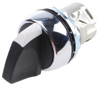 800fm-sm22 Allen Bradley 800F Series 2 Position Selector Switch Head, 22mm Cutout, Black Handle