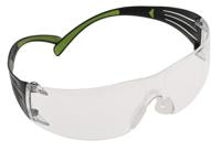 sf401af-eu 3M SecureFit 400 UV Safety Glasses, Clear PC Lens, Vented