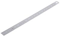 901-200mm MikronTec 200mm Stainless Steel Metric Ruler, With UKAS Calibration