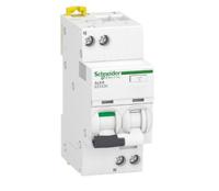 a9dk1640 Schneider Electric RCBO, 40A Current Rating, 1P+N Poles, 30mA Trip Sensitivity, Type C, Acti9 Range