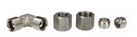 1802-08-00 Legris Stainless Steel Pipe Fitting, 90° Elbow