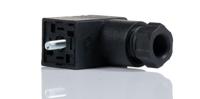 811-8229 RS PRO 3P+E DIN 43650 C, Female Solenoid Valve Connector, 250 V ac Voltage
