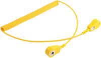 798-9288 RS PRO ESD Grounding Wrist Strap & Cord Set With 4 mm Stud