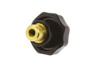 686-159 RS PRO Black Multiple Lobes Clamping Knob, M5, Threaded Hole
