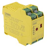 2981428 Phoenix Contact PSRclassic PSR-SCP-24DC/ESD/5X1/1X2/300 Emergency Stop Safety Relay, 24V dc, Dual-Channel, 6 Safety