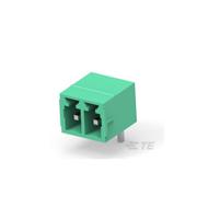 2842504-2 TE Connectivity 2842 Series PCB Terminal Block, 2-Contact, 3.81mm Pitch, Board Mount, 1-Row, Through Hole Termination