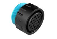 ahdp06-24-23sr-wta Amphenol Industrial Circular Connector, 23 Contacts, Panel, Standard Connector, Socket, Female, IP67, IP69K, Duramate