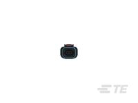 2382948-7 TE Connectivity, DT Automotive Connector Female to Female Black Clip Mount 2 Way, Crimp Termination