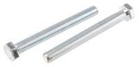 917-3047 RS PRO Bright Zinc Plated Steel, Hex Bolt, M16 x 140mm