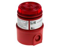 is-mc1-rr e2s IS-MC1 Series Red Sounder Beacon, 16 → 28 V dc, IP65, Wall Mount, 100dB at 1 Metre