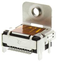 1-1747981-1 TE Connectivity Type A 19 Way Female Right Angle HDMI Connector