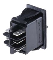 rcv-37106235 Carlingswitch DPDT, On-Off-On Rocker Switch Panel Mount